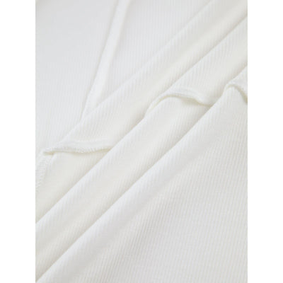 Macy | Elegantes Ribbed Top: