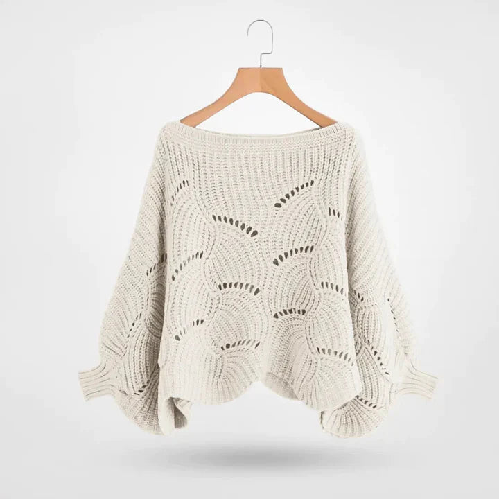 Ambrezza | Strickpullover mit Fledermausärmeln