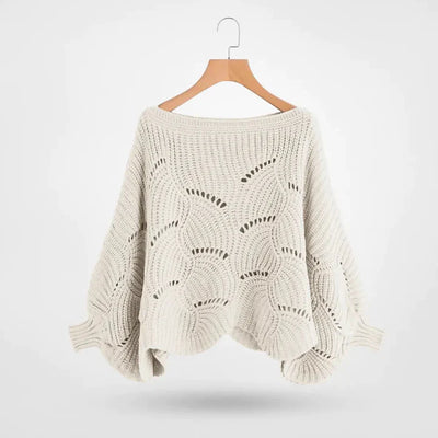 Ambrezza | Strickpullover mit Fledermausärmeln