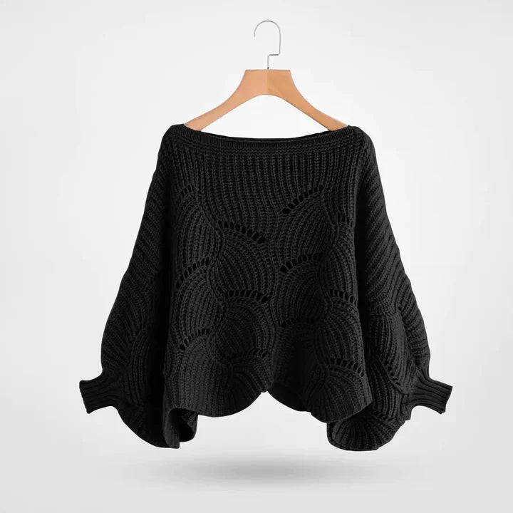 Ambrezza | Strickpullover mit Fledermausärmeln
