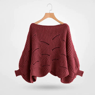 Ambrezza | Strickpullover mit Fledermausärmeln