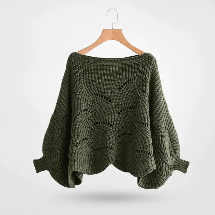Ambrezza | Strickpullover mit Fledermausärmeln