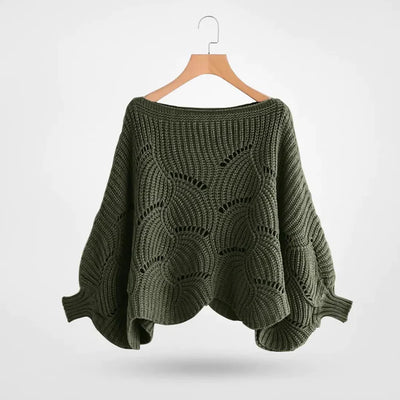 Ambrezza | Strickpullover mit Fledermausärmeln