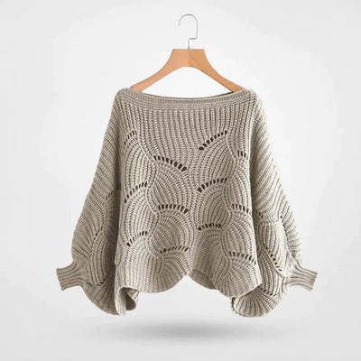Ambrezza | Strickpullover mit Fledermausärmeln