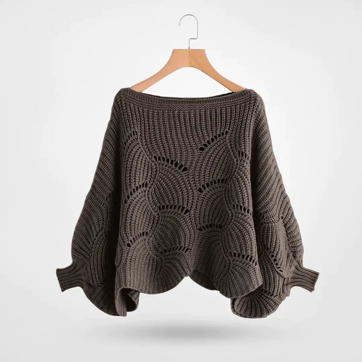 Ambrezza | Strickpullover mit Fledermausärmeln