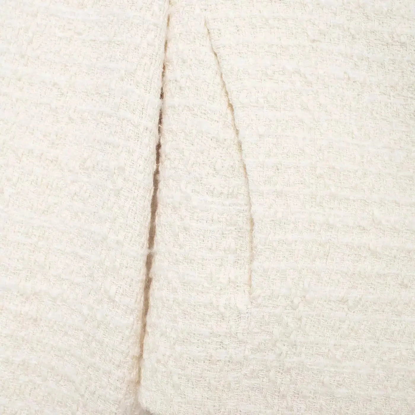 Eline | Klassischer Tweed-Mantel mit Fliege