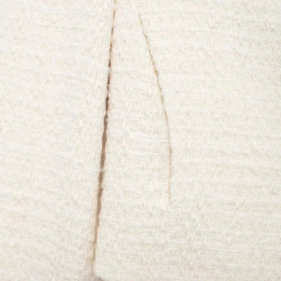 Eline | Klassischer Tweed-Mantel mit Fliege