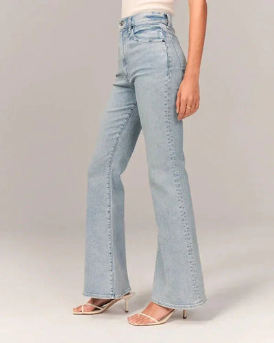 Jane | Hochtaillen-Flared-Hose