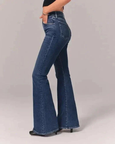 Jane | Hochtaillen-Flared-Hose