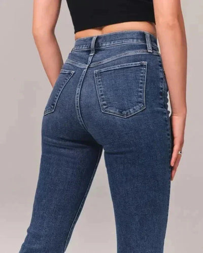 Jane | Hochtaillen-Flared-Hose
