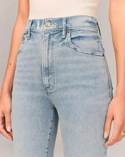 Jane | Hochtaillen-Flared-Hose