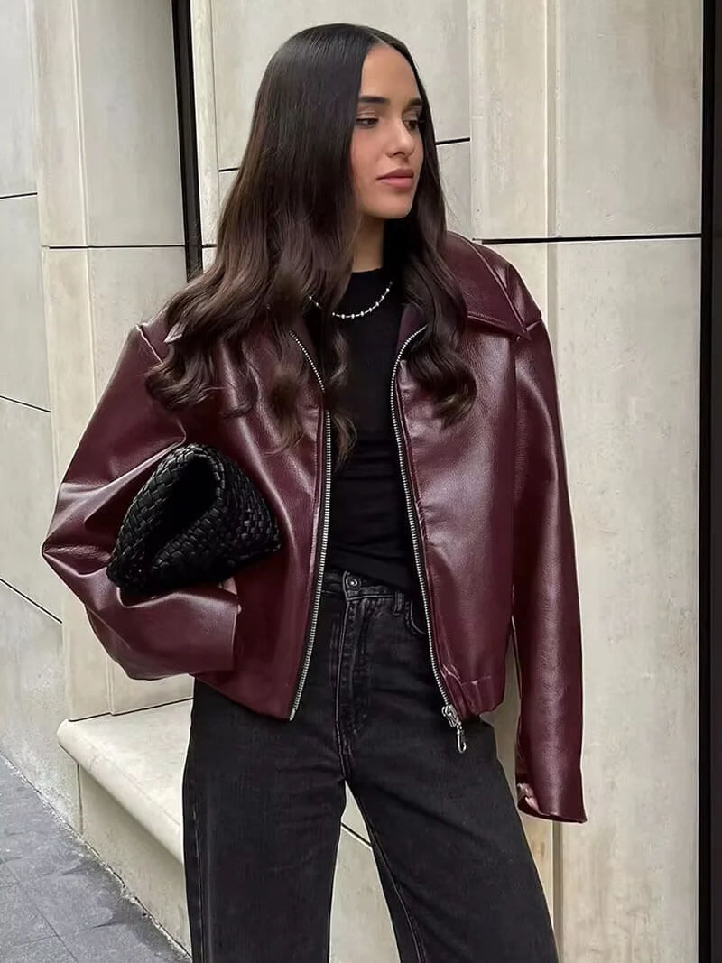 IVY | LEDERJACKE