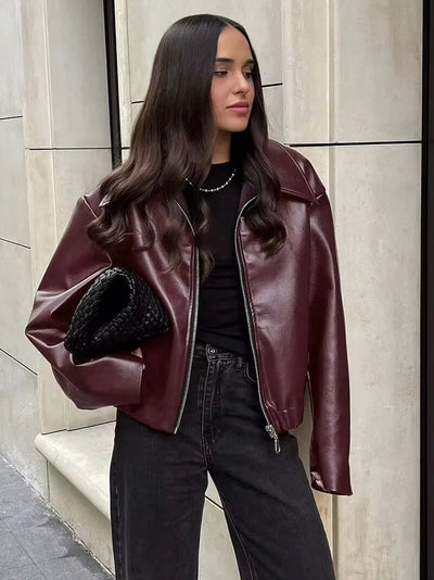IVY | LEDERJACKE