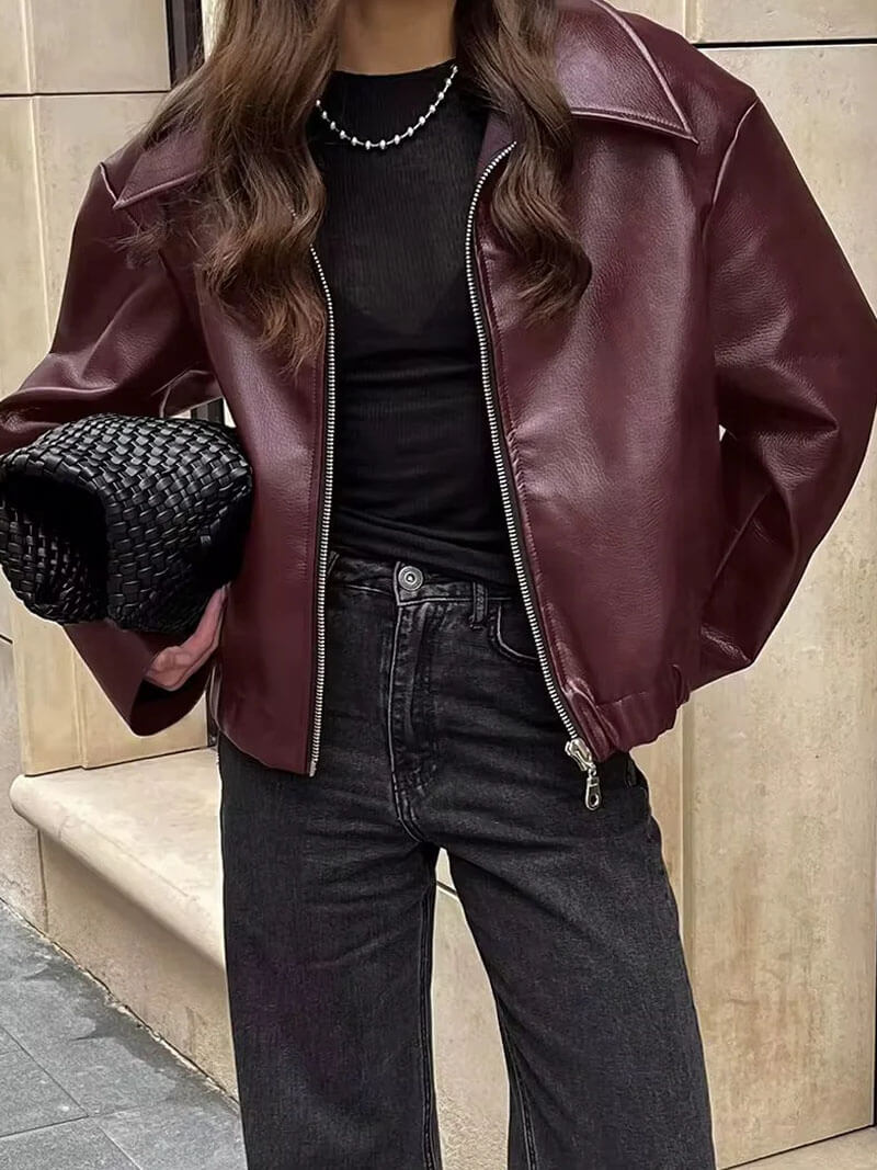 IVY | LEDERJACKE
