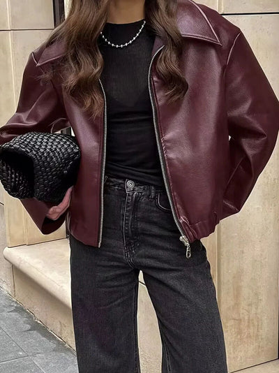 IVY | LEDERJACKE
