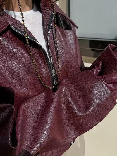 IVY | LEDERJACKE