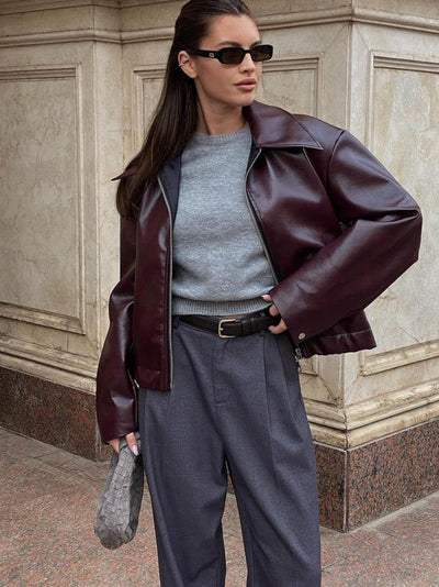 IVY | LEDERJACKE