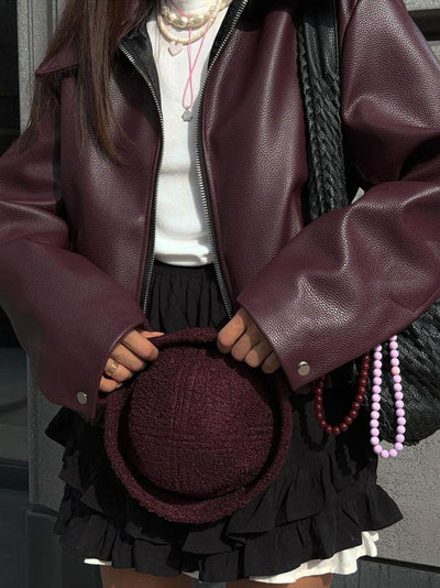 IVY | LEDERJACKE