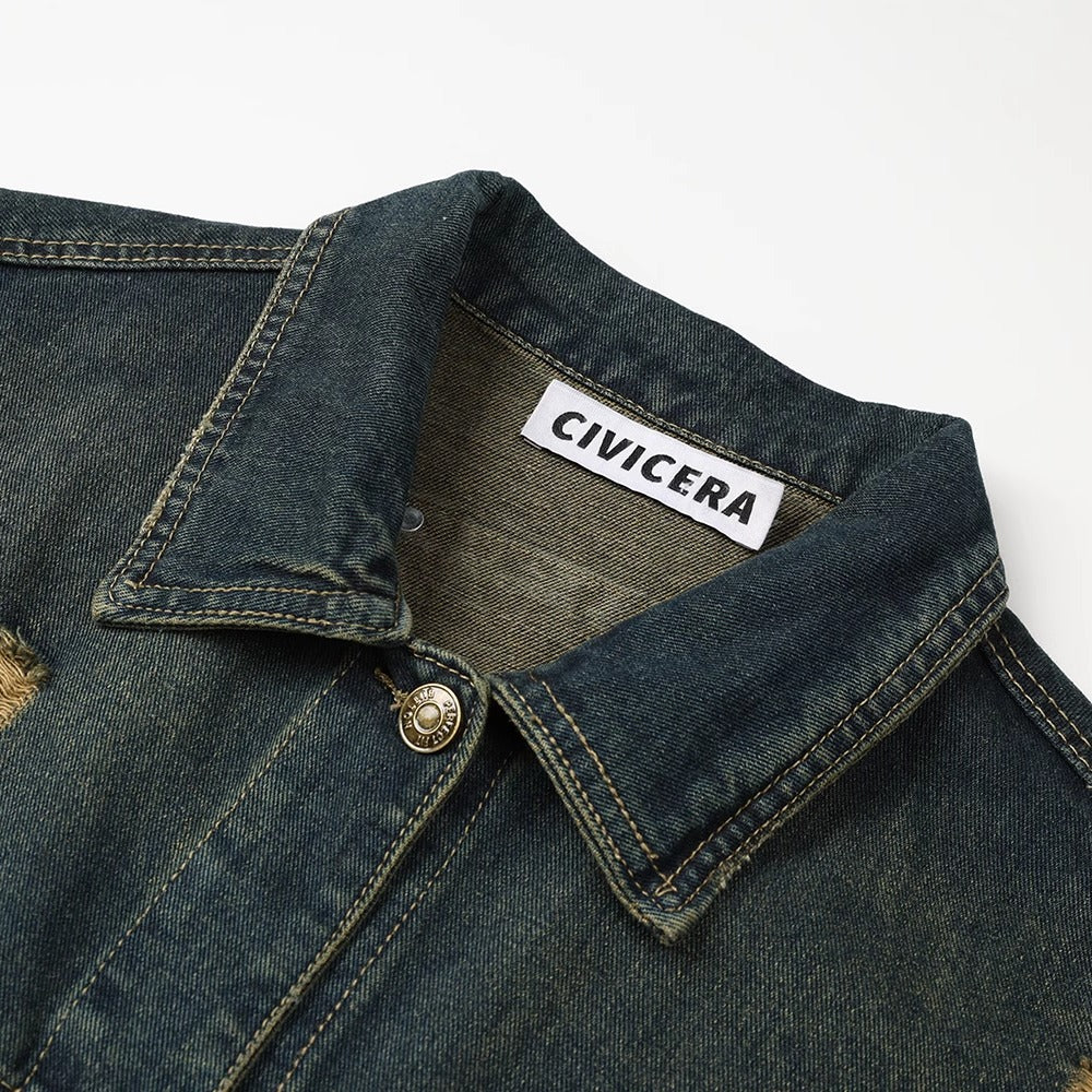 Emily | Lässige Jeansjacke